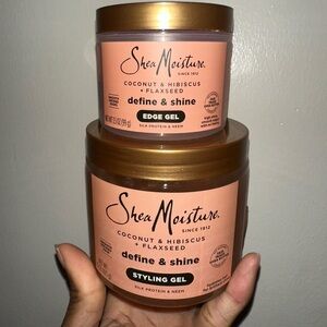 SheaMoisture Coconut & Hibiscus + Flaxseed Defining Styling Gel & Edge Control